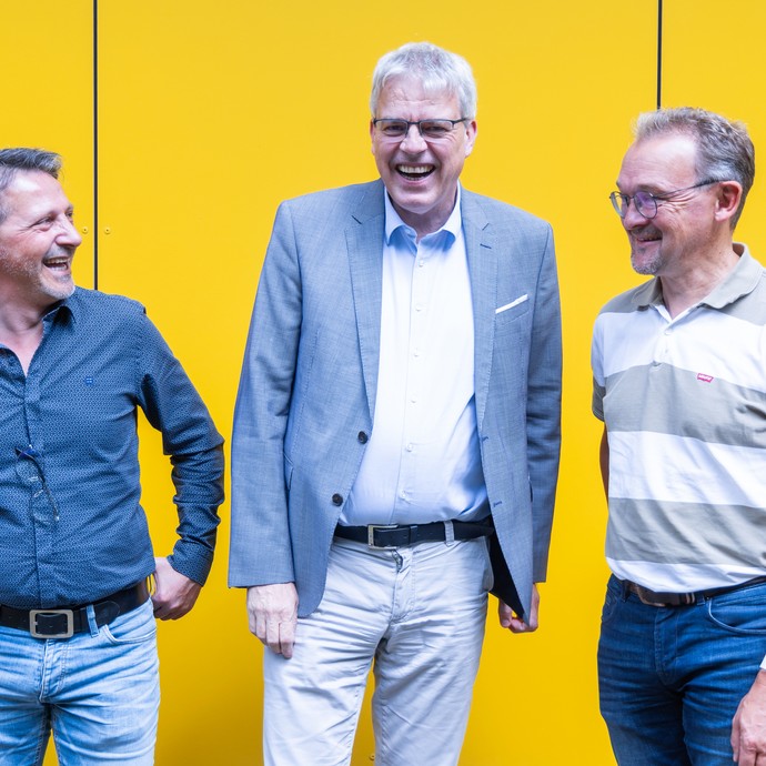 Ali Atalay (LWL), Knut Dannat (LVR) und Andreas Jung (LVR) (vergrößerte Bildansicht wird geöffnet)