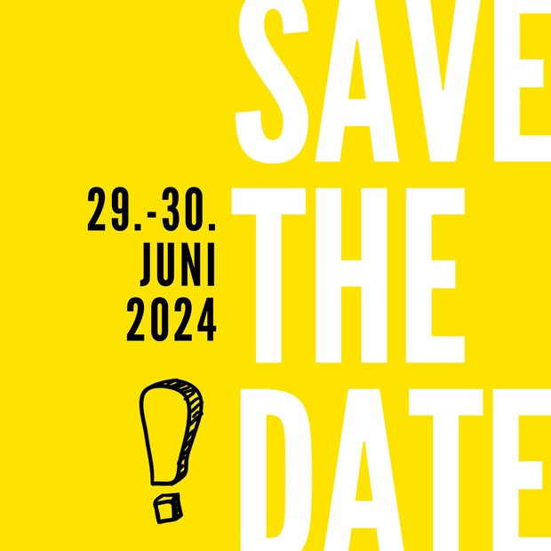 Save the date: 29.-30.06.24