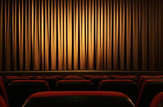 Foto von einem leeren Kinosaal
