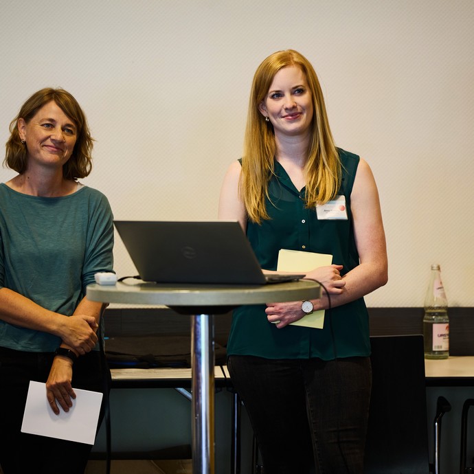 Inga Abels und Anna Richters (vergrößerte Bildansicht wird geöffnet)